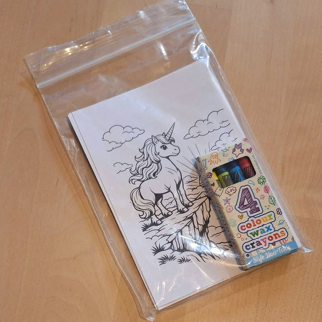 Colouring Set - Unicorn Themed